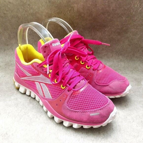 Reebok Womens Realflex Transition J90199 Sz 6 M Pink  Running Shoes - Picture 1 of 10